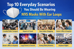 Top 10 Everyday Scenarios You Should Be Wearing N95 Masks With Ear Loops