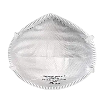 White protective mask 