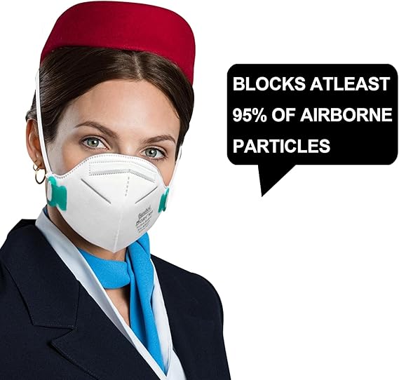 white N95 mask 